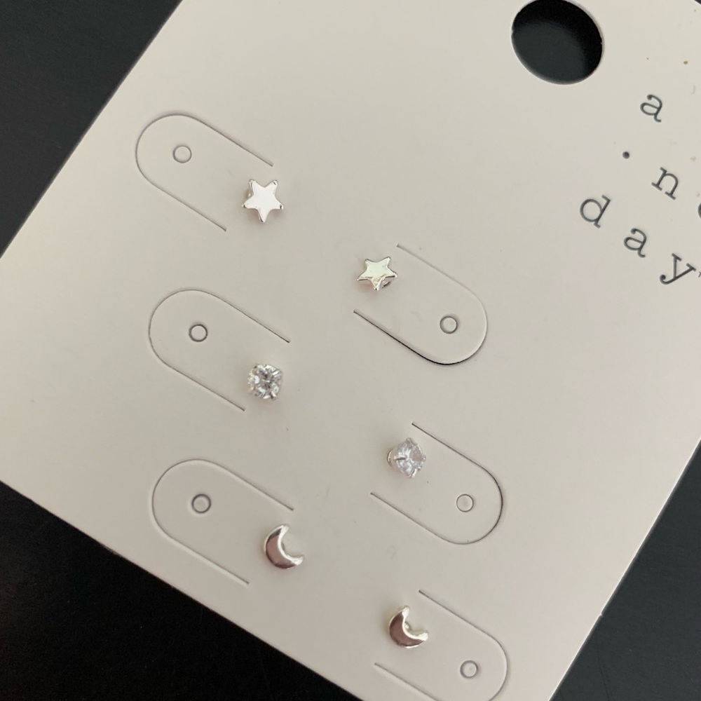 Earrings never worn